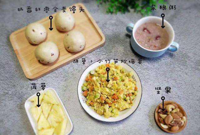 70套儿童营养早餐搭配范例，适合3~18岁孩子早餐