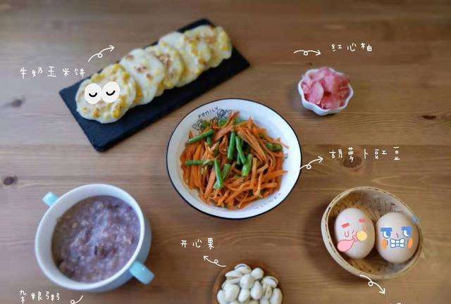 70套儿童营养早餐搭配范例，适合3~18岁孩子早餐
