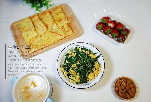 70套儿童营养早餐搭配范例，适合3~18岁孩子早餐