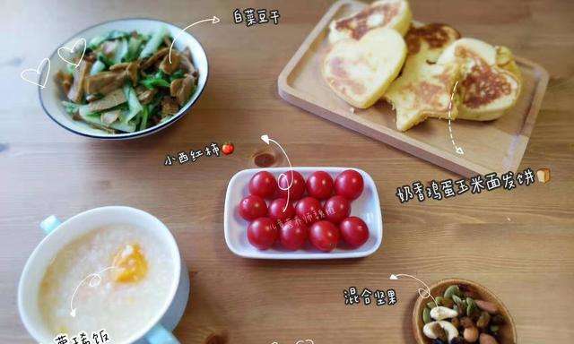 70套儿童营养早餐搭配范例，适合3~18岁孩子早餐
